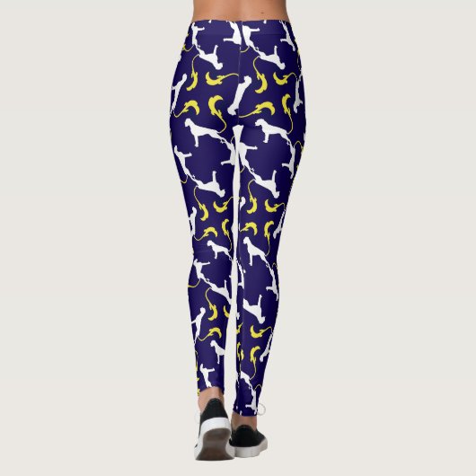 Boxer Dogs Leggings (Rückseite)
