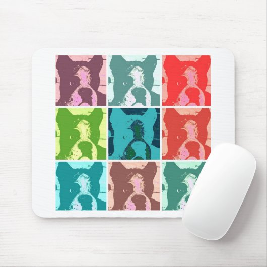 Boxer Dogs Mousepad (Mit Mouse)