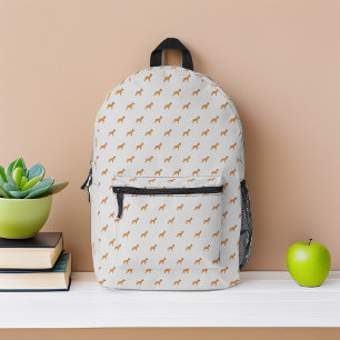 Boxer Dogs Muster Personalisiert Bedruckter Rucksack