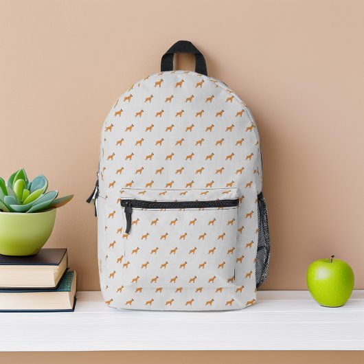 Boxer Dogs Muster Personalisiert Bedruckter Rucksack