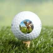 Boxer Dogs Playing Golf Golfball (Insitu T-Shirt)