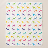 Boxer Dogs Tapestry Sherpadecke (Vorderseite)