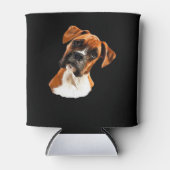 Boxer ein schöner Boxer Head Tilt Classic T - Shir Dosenkühler (Vorderseite)