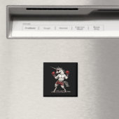 Boxer-Einhorn mit Boxhandschuhen Kickboxen Lustig Magnet (In Situ (Geschirrspüler))