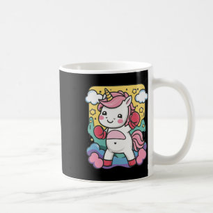 Boxer Einhorn mit Boxhandschuhen Lieben Boxen Kaffeetasse
