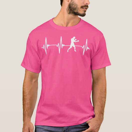 Boxer Ekg T-Shirt (Vorderseite)
