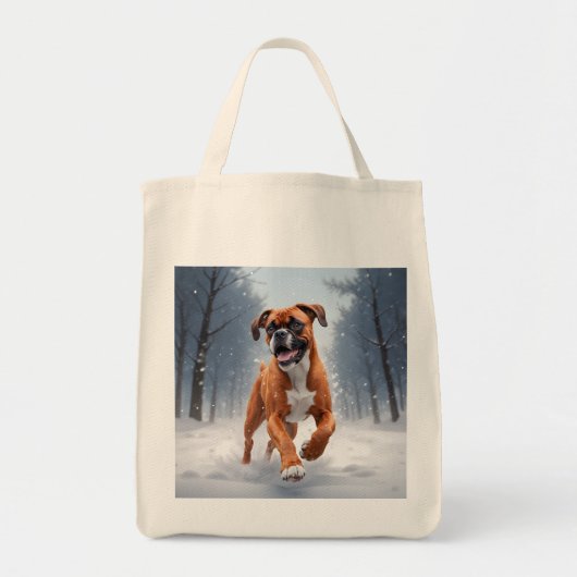 Boxer Elegant Grocero Tragetasche (Vorne)