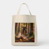 Boxer Elegant Grocery Tote Bag Tragetasche (Rückseite)