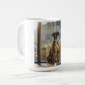 Boxer Elegant Kaffeetasse (Vorderseite Links)