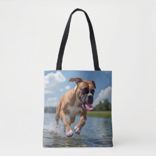 Boxer Elegant Tote Bag Tasche