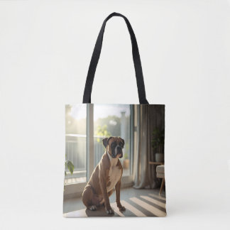 Boxer Elegant Tote Bag Tasche