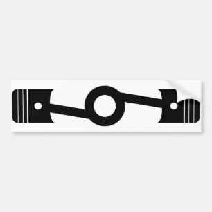 Boxer Engine Bumper Sticker Autoaufkleber