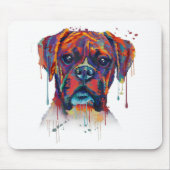 Boxer Face Mousepad | Essential Mousepad (Vorne)