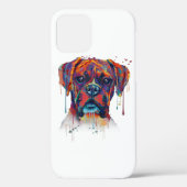 Boxer Face Phonecase, Ipadcase | Hundeliebhaber Case-Mate iPhone Hülle (Rückseite)
