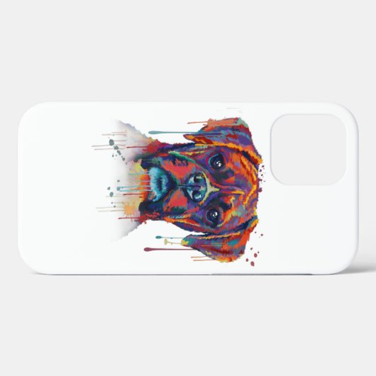 Boxer Face Phonecase, Ipadcase | Hundeliebhaber Case-Mate iPhone Hülle (Rückseite (Horizontal))