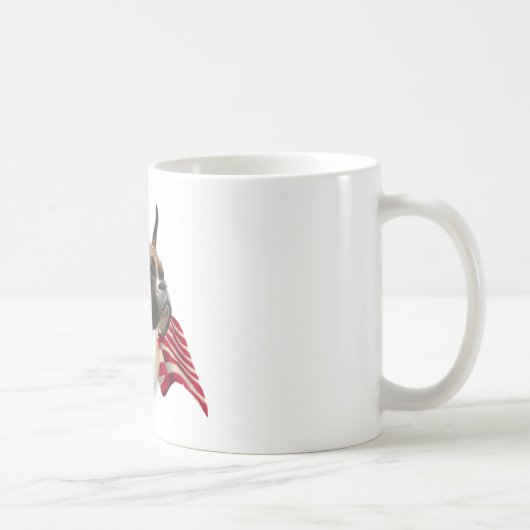 Boxer Flag Kaffeetasse (Rechts)