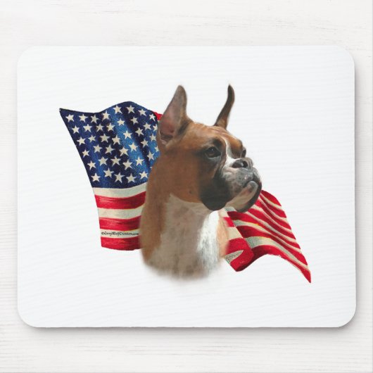 Boxer Flag Mousepad (Vorne)