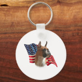 Boxer Flag Schlüsselanhänger (Vorderseite)