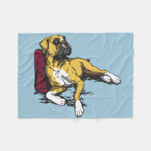Boxer Fleecedecke