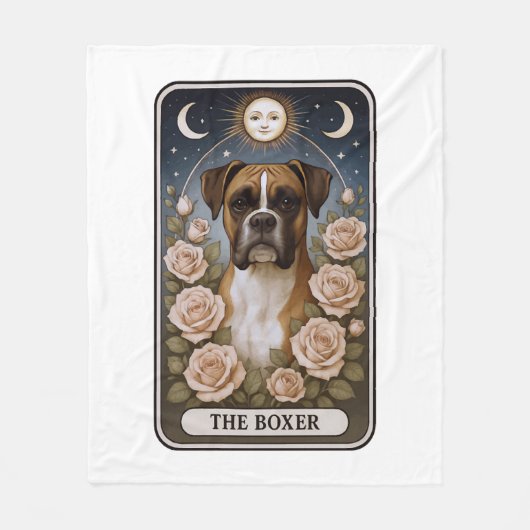 Boxer Fleecedecke (Vorderseite)