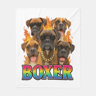 Boxer fleecedecke