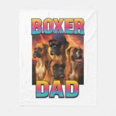 Boxer Fleecedecke (Vorderseite)