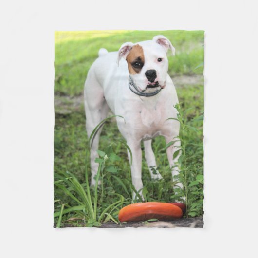 Boxer Fleecedecke (Vorderseite)