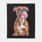 Boxer Fleecedecke (Vorderseite)