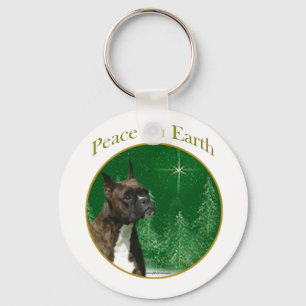 Boxer-Frieden Schlüsselanhänger