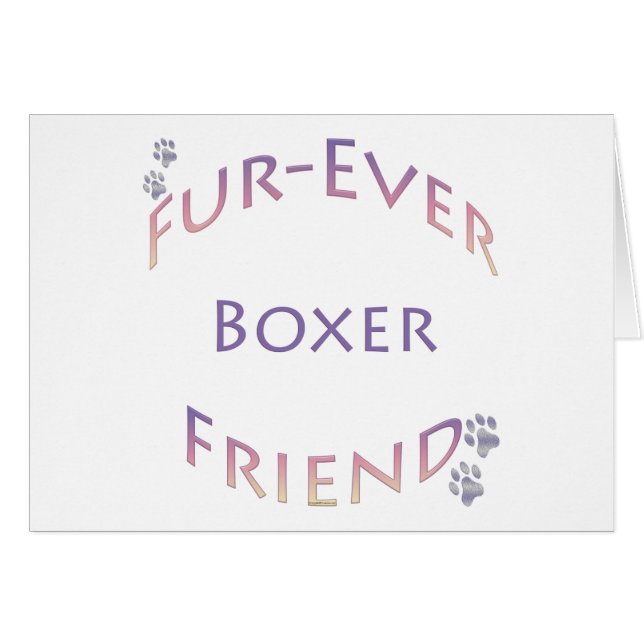 Boxer Furever (Vorderseite (Horizontal))