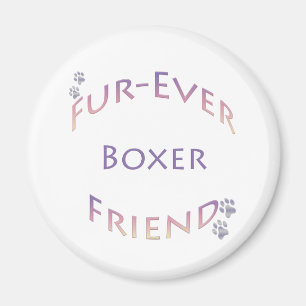 Boxer Furever Magnet