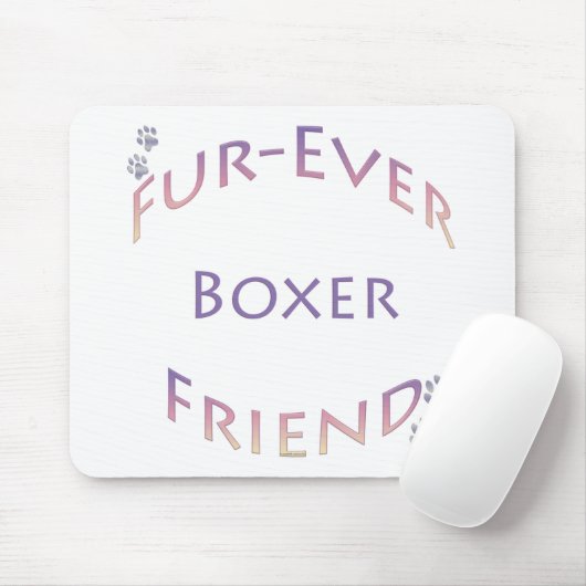 Boxer Furever Mousepad (Mit Mouse)