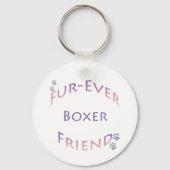 Boxer Furever Schlüsselanhänger (Vorderseite)