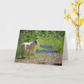 Boxer Geburtstag Karte (Gelbe Blume)