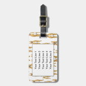 Boxer. Gepäckanhänger (Vorderseite vertikal)