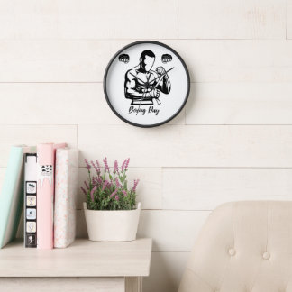 BOXER GESCHENK FÜR MÄNNER UHR