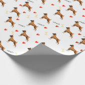 Boxer Geschenkpapier (Ecke)