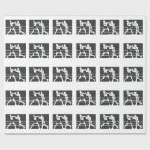 Boxer Geschenkpapier (Flach)