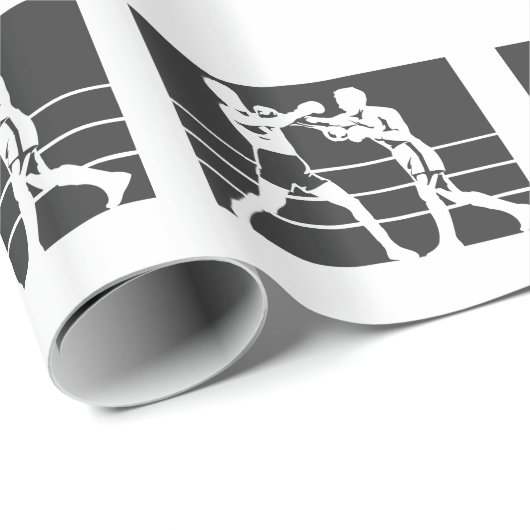 Boxer Geschenkpapier (Rolleneckpunkt)