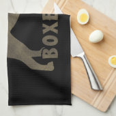 Boxer Geschirrtuch (Viertel Falte)