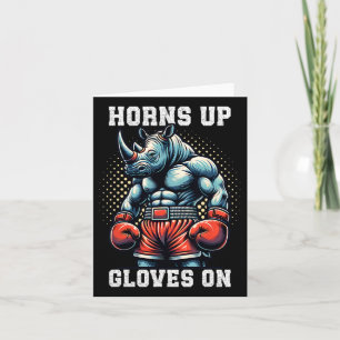 Boxer Gloves vom Heavyweight Champion über Rhino B Karte