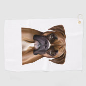 Boxer Golfhandtuch (Horizontal)