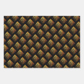 Boxer Grafik-Word-Kunst Geschenkpapier Set (Vorderseite 3)