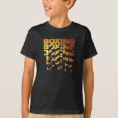 Boxer Grafik-Word-Kunst T-Shirt (Vorderseite)
