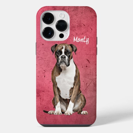 Boxer Grunge Case-Mate iPhone Case Hülle (Rückseite)