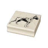 Boxer Gummistempel (Stempel)