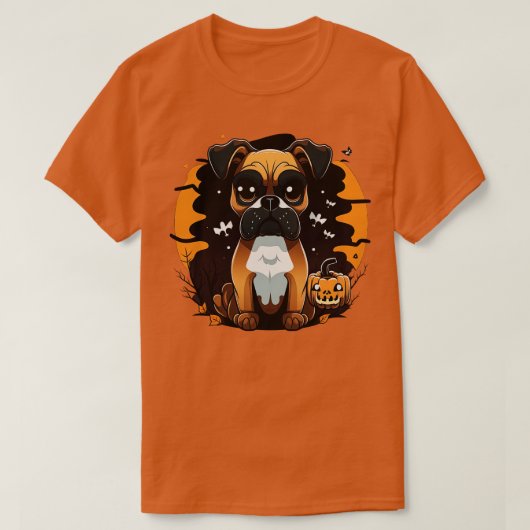 Boxer halloween 4 T-Shirt (Design vorne)