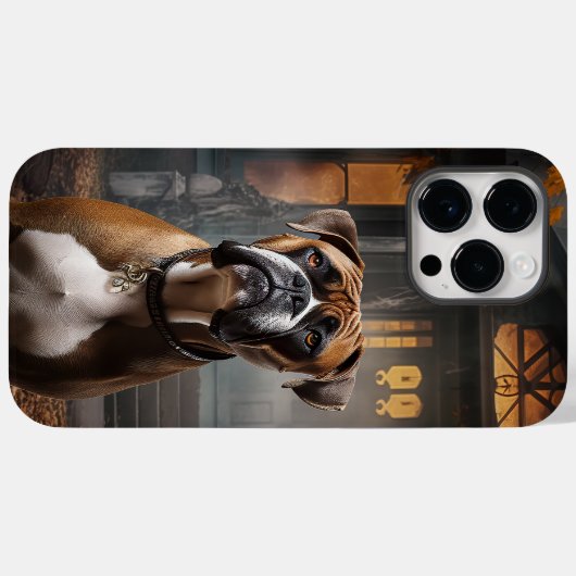 Boxer Halloween Beängstigend Case-Mate iPhone Hülle (Rückseite (Horizontal))