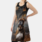 Boxer Halloween Beängstigend Schürze (InSitu)