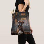 Boxer Halloween Beängstigend Tasche (Von Nahem)
